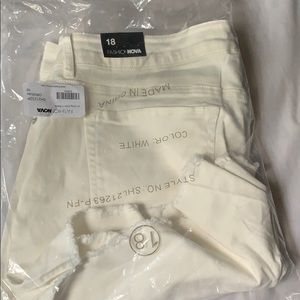 COPY - Off white denim shorts